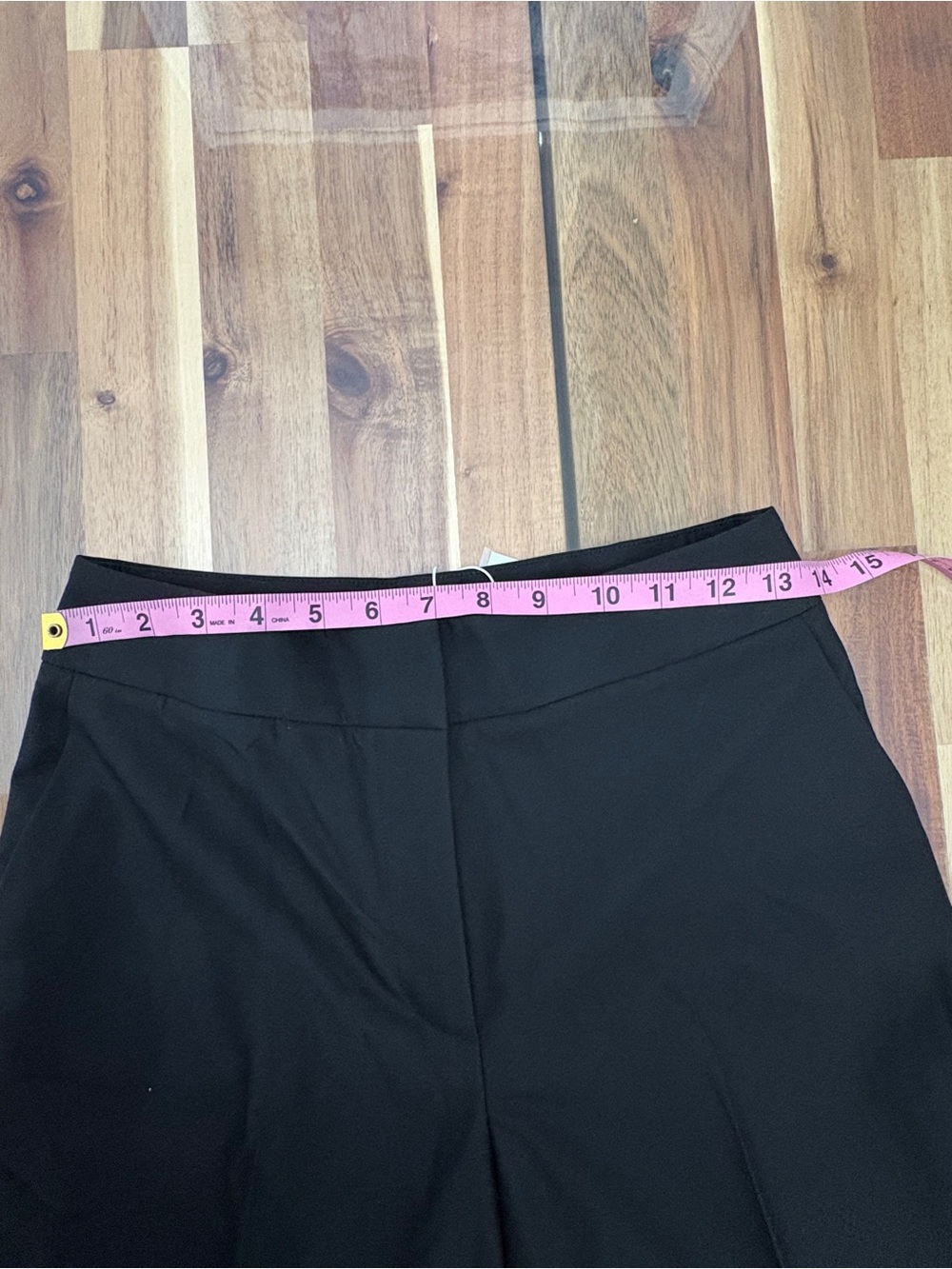 NWT naked wardrobe Sz S Black Wide-Leg High-Rise Trousers - Picture 8 of 16
